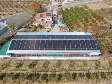 경북 경산 베드로태양광 - 90.48kw
