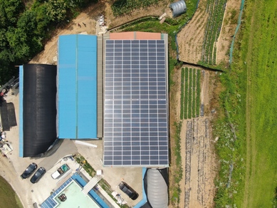 충남 논산 태성태양광 - 73.5kw