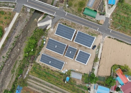 충북 영동 신화1,2태양광 - 각 94.5kw