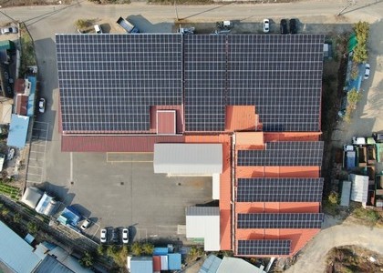 충북 청주 다오인터내셔널, 해드는터 태양광 - 각 239.2kw