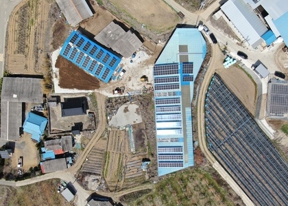 경북 경산 용성, 용성2태양광 - 95.55kw,63.7kw