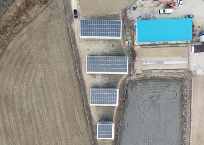 충북 영동 상용태양광 96kw