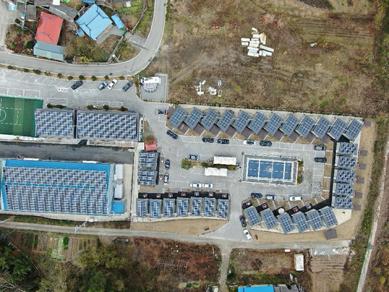 충남 논산 펜션라온빌리지태양광 - 373.5kw