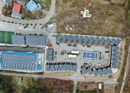 충남 논산 펜션라온빌리지태양광 - 373.5kw