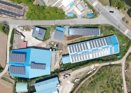 경북 경산 경일, 경일2,3태양광 - 96kw,94.5kw,70.98kw