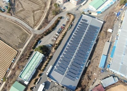 음성 창성테크 1 태양광발전소 200kW